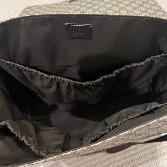 Gucci Beige and Brown GG Baby Bag